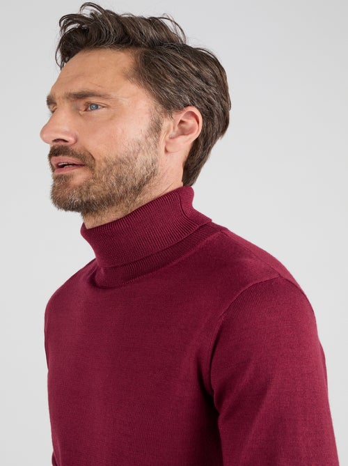 Pull classique col roulé - Damart - Kiabi