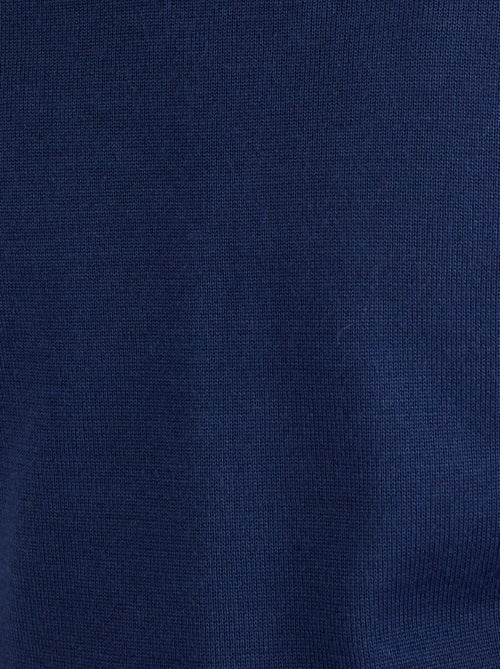 Pull classique encolure V avec laine - Damart - Kiabi