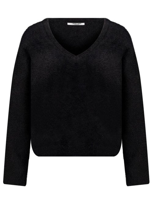 Pull cocooning avec une texture toute douce  'Deeluxe' - Kiabi