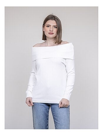 Pull col bardot KATARINA