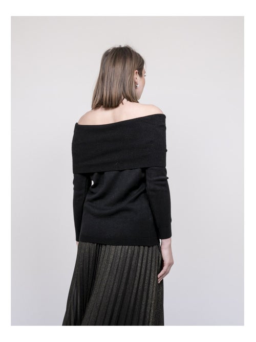 Pull col bardot KATARINA - Kiabi