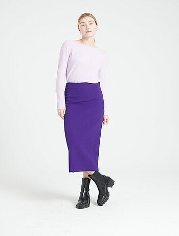 Pull col bateau femme 100% cachemire - LILLY 5B