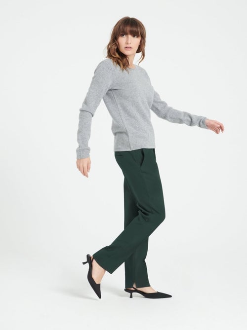 Pull col bateau femme 100% cachemire 4 fils - LILLY 18 - Kiabi