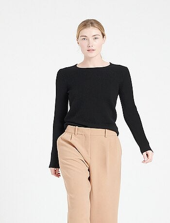 Pull col bateau femme 100% cachemire 4 fils - LILLY 18