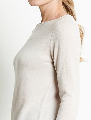 Pull col bateau femme en cachemire - LILLY 5B