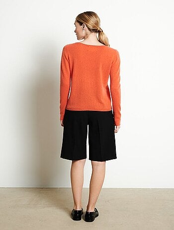 Pull col bateau femme en cachemire - LILLY 5B
