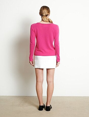 Pull col bateau femme en cachemire - LILLY 5B