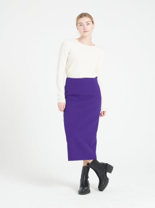 Pull col bateau femme en cachemire 4 fils - LILLY 18 - Kiabi