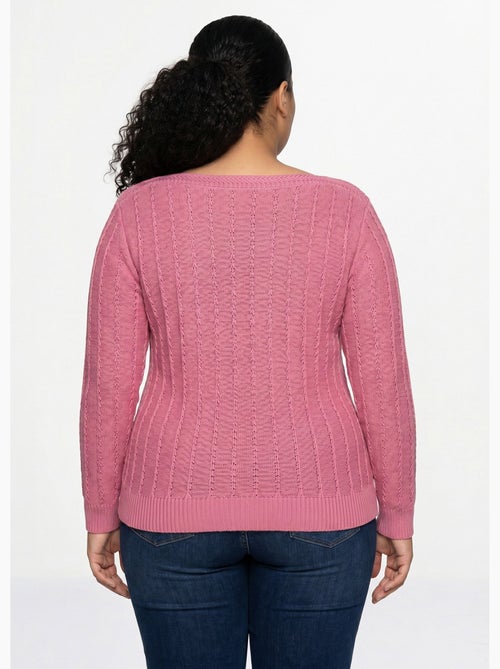 Pull col bateau manches 3/4 - Afibel - Kiabi