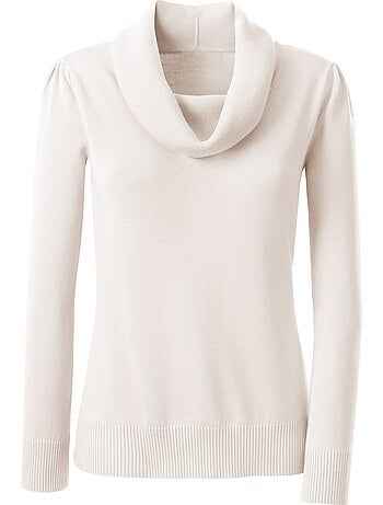 Pull Col Bénitier 55% Coton - Taille Standard - Witt
