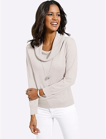 Pull Col Bénitier 55% Coton - Taille Standard - Witt