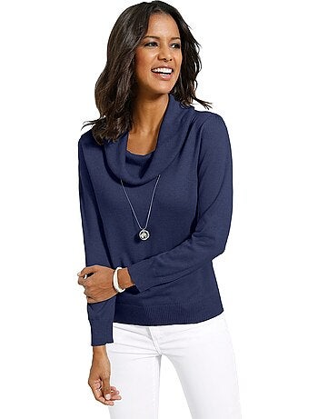 Pull Col Bénitier 55% Coton - Taille Standard - Witt