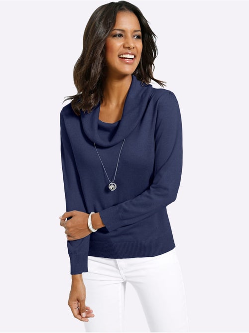 Pull Col Bénitier 55% Coton - Taille Standard - Witt - Kiabi