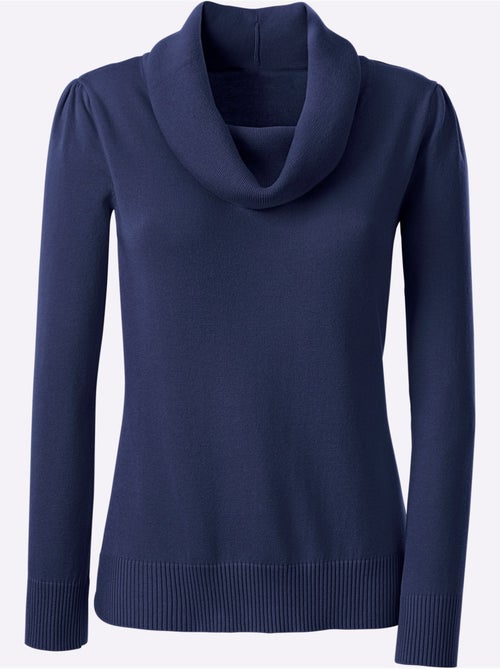 Pull Col Bénitier 55% Coton - Taille Standard - Witt - Kiabi