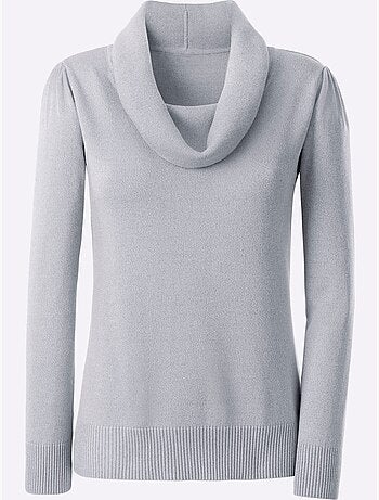 Pull Col Bénitier 55% Coton - Taille Standard - Witt