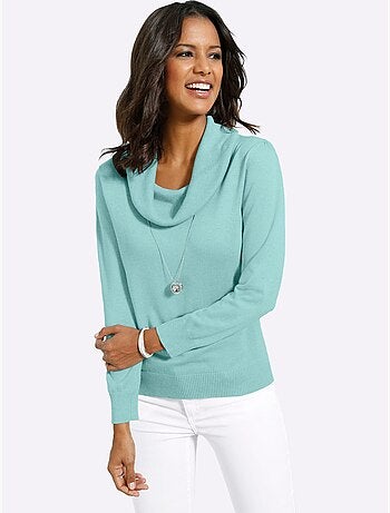 Pull Col Bénitier 55% Coton - Taille Standard - Witt