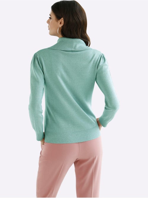 Pull Col Bénitier 55% Coton - Taille Standard - Witt - Kiabi Pull Col Bénitier 55% Coton - Taille Standard - Witt - Kiabi