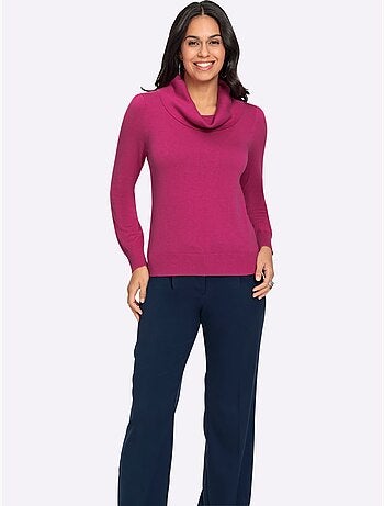 Pull Col Bénitier 55% Coton - Taille Standard - Witt