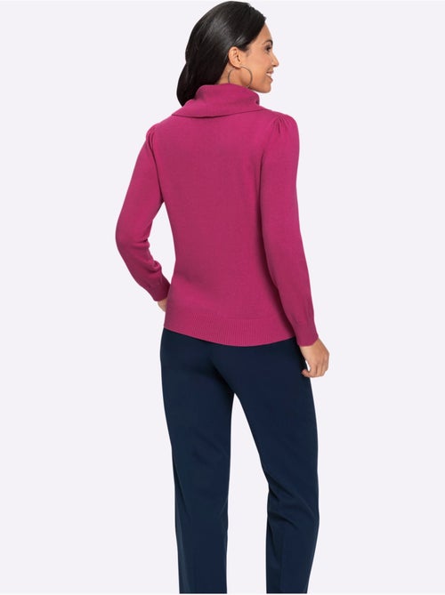 Pull Col Bénitier 55% Coton - Taille Standard - Witt - Kiabi