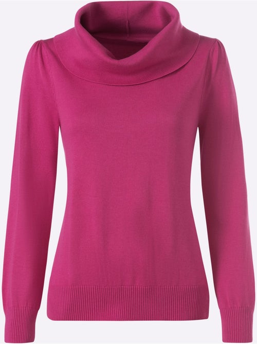 Pull Col Bénitier 55% Coton - Taille Standard - Witt - Kiabi