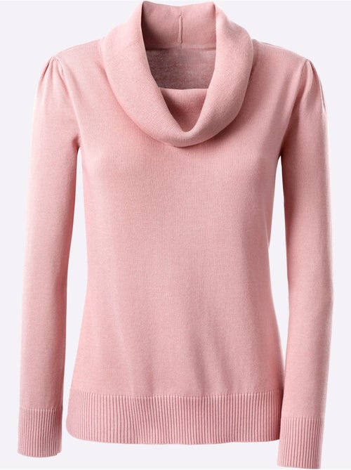 Pull Col Bénitier 55% Coton - Taille Standard - Witt - Kiabi