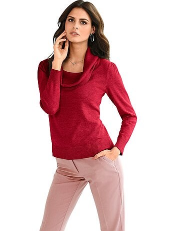 Pull Col Bénitier 55% Coton - Taille Standard - Witt