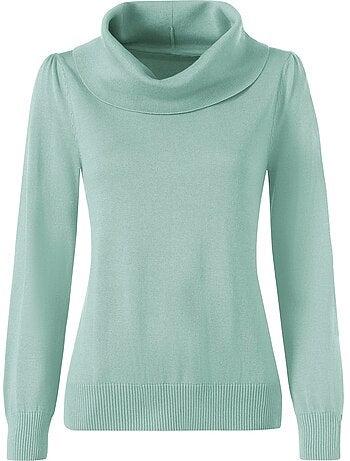 Pull Col Bénitier 55% Coton - Taille Standard - Witt