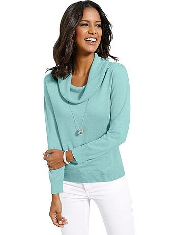 Pull Col Bénitier 55% Coton - Taille Standard - Witt