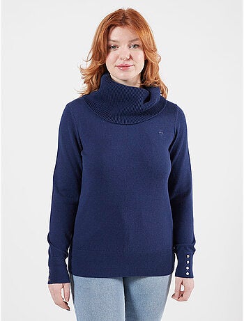 PULL COL BOULE CASUAL QUEEN