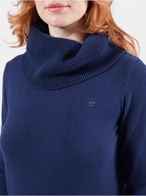 PULL COL BOULE CASUAL QUEEN - Kiabi