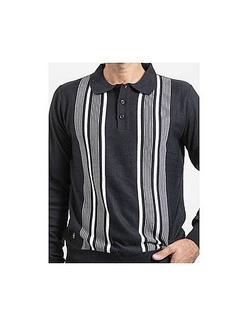 Pull col boutonné LARWING