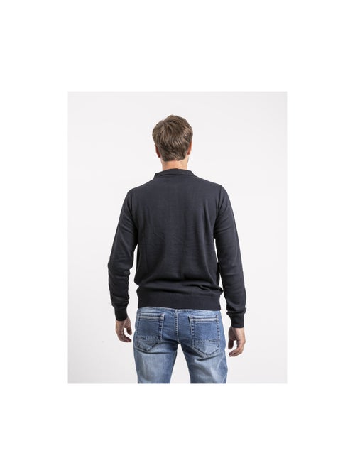 Pull col boutonné LARWING - Kiabi