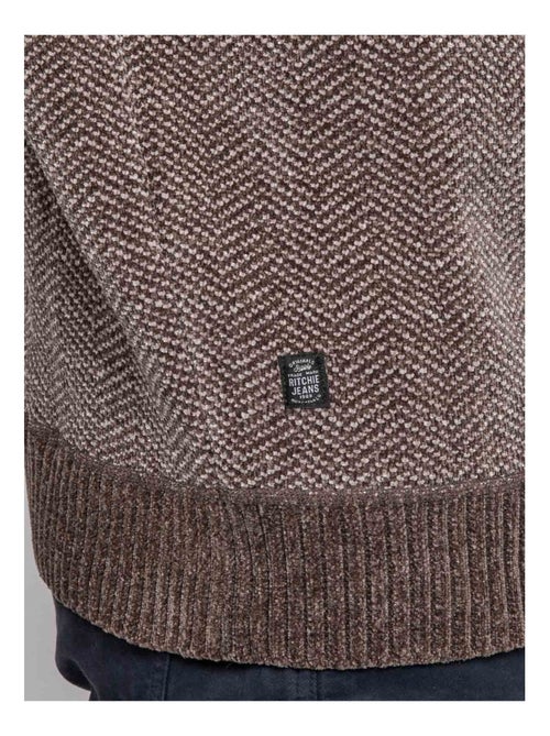 Pull col boutonné LITUDO - Kiabi