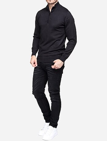 Pull col camionneur - Frilivin