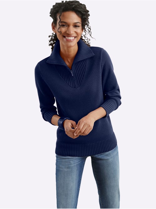 Pull col Camionneur Avec Coton - Taille Standard - Witt - Kiabi