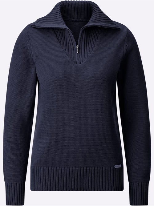Pull col Camionneur Avec Coton - Taille Standard - Witt - Kiabi