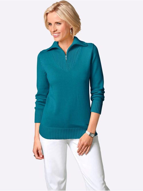 Pull col Camionneur Avec Coton - Taille Standard - Witt - Kiabi Pull col Camionneur Avec Coton - Taille Standard - Witt - Kiabi