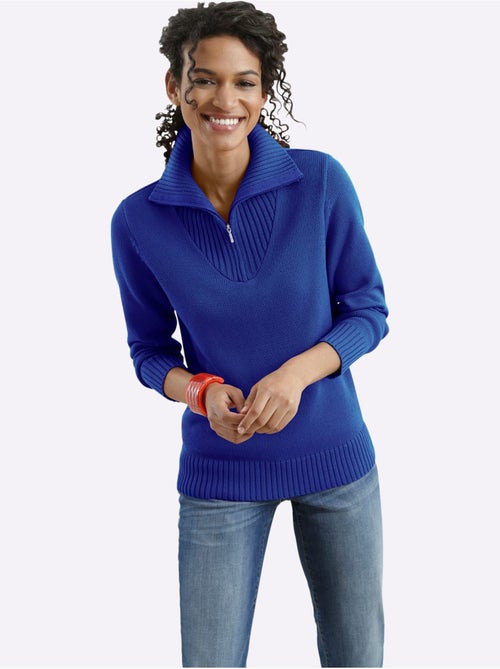 Pull col Camionneur Avec Coton - Taille Standard - Witt - Kiabi