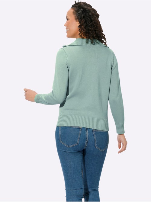 Pull col Camionneur Avec Coton - Taille Standard - Witt - Kiabi Pull col Camionneur Avec Coton - Taille Standard - Witt - Kiabi