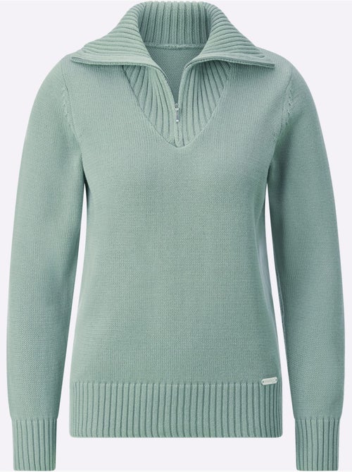 Pull col Camionneur Avec Coton - Taille Standard - Witt - Kiabi Pull col Camionneur Avec Coton - Taille Standard - Witt - Kiabi