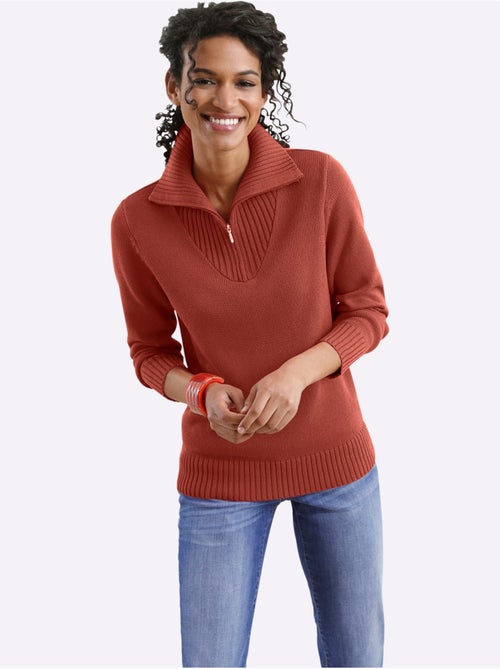 Pull col Camionneur Avec Coton - Taille Standard - Witt - Kiabi Pull col Camionneur Avec Coton - Taille Standard - Witt - Kiabi