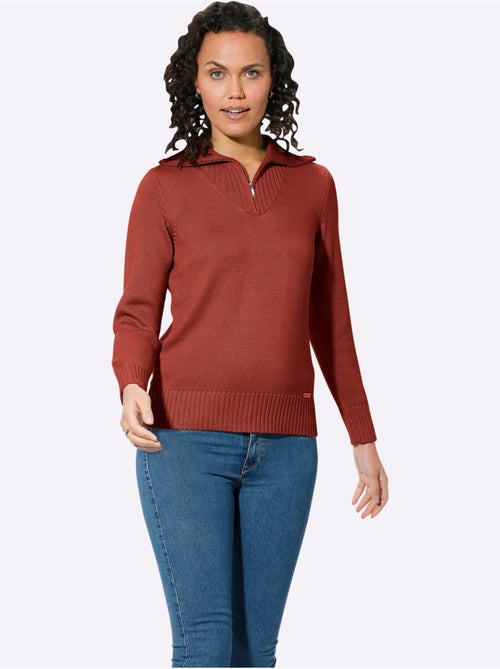 Pull col Camionneur Avec Coton - Taille Standard - Witt - Kiabi Pull col Camionneur Avec Coton - Taille Standard - Witt - Kiabi
