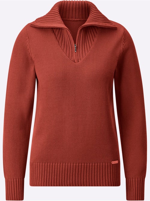 Pull col Camionneur Avec Coton - Taille Standard - Witt - Kiabi Pull col Camionneur Avec Coton - Taille Standard - Witt - Kiabi