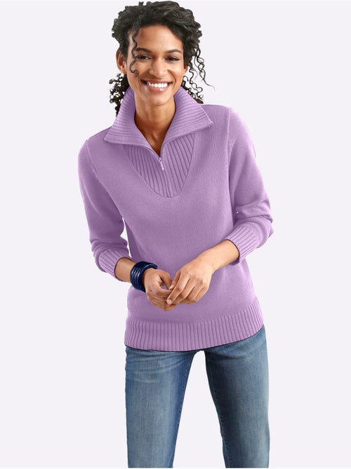 Pull col Camionneur Avec Coton - Taille Standard - Witt - Kiabi Pull col Camionneur Avec Coton - Taille Standard - Witt - Kiabi