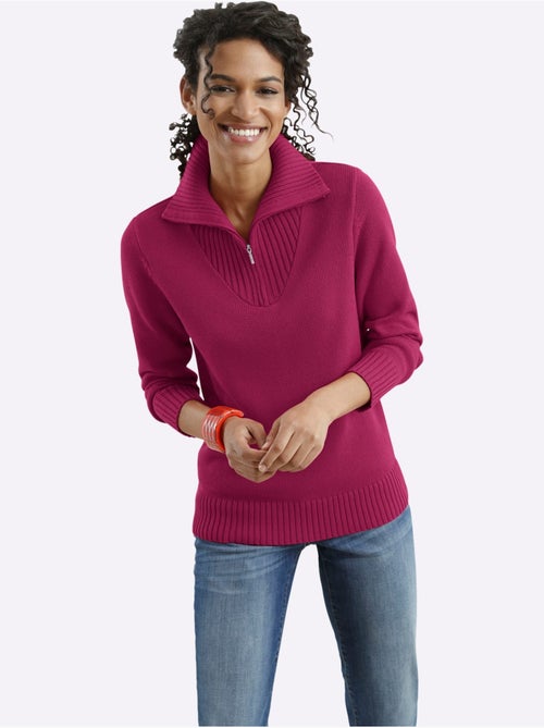 Pull col Camionneur Avec Coton - Taille Standard - Witt - Kiabi Pull col Camionneur Avec Coton - Taille Standard - Witt - Kiabi