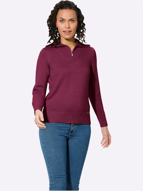 Pull col Camionneur Avec Coton - Taille Standard - Witt - Kiabi Pull col Camionneur Avec Coton - Taille Standard - Witt - Kiabi