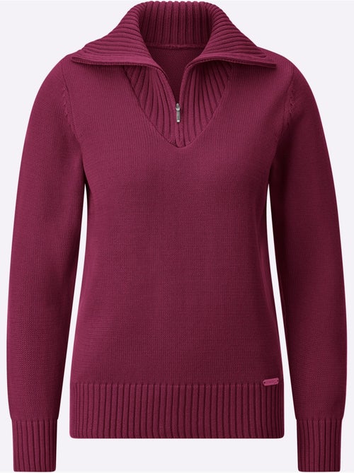 Pull col Camionneur Avec Coton - Taille Standard - Witt - Kiabi Pull col Camionneur Avec Coton - Taille Standard - Witt - Kiabi