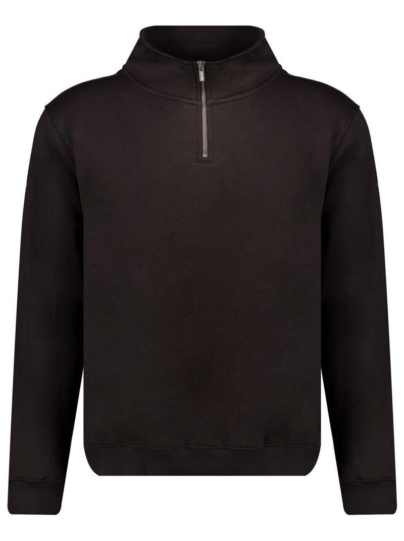 Pull col camionneur  'Deeluxe' Noir - Kiabi