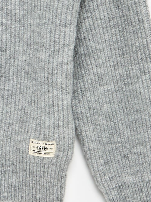 Pull col camionneur en maille grosse jauge - Kiabi