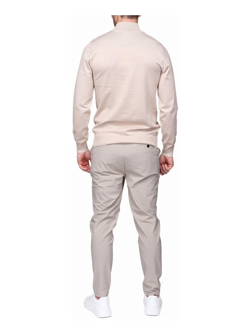 Pull col camionneur Gris - Kiabi